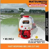 MESIN PENYEMPROT PERTANIAN / KNAPSACK SPRAYER MATSUMOTO MS 3WZ-4