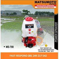 MESIN PENYEMPROT PERTANIAN / KNAPSACK MATSUMOTO SPRAYER MS-708