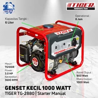 GENSET BENSIN TIGER 1000 WATT TG 2880  