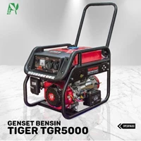 GENSET BENSIN TIGER  3000 WATT TGR-5000 STARTER ELEKTRIK
