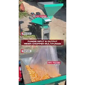 Mesin Chopper Multifungsi untuk Ternak: Solusi Praktis untuk Pakan Lebih Efisien