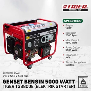 Genset Tiger 8800E: Solusi Andalan dan Terpercaya untuk Memenuhi Kebutuhan Listrik Rumah Tangga dan Usaha Anda dengan Performa Optimal dan Efisiensi Tinggi