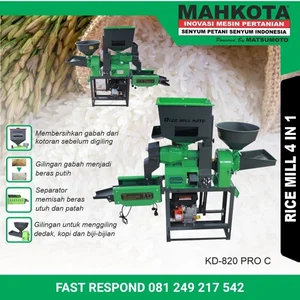 Ulasan Lengkap Mesin Giling Padi KD 820 PRO-C: Solusi Penggilingan dari Gabah ke Beras Siap Konsumsi