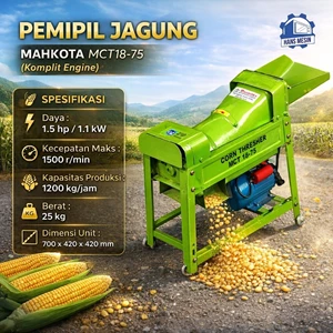 Mesin Pemipil Jagung Ini Bikin Panen Tak Ribet