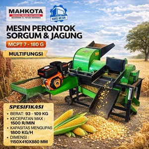 Panen Jagung Bisa Lebih Cepat dengan Mesin Ini